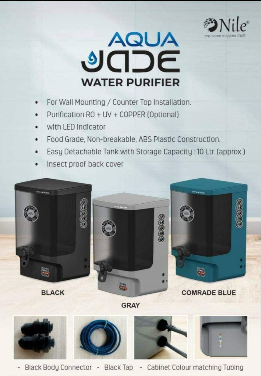 Aqua Jade RO water purifier color options