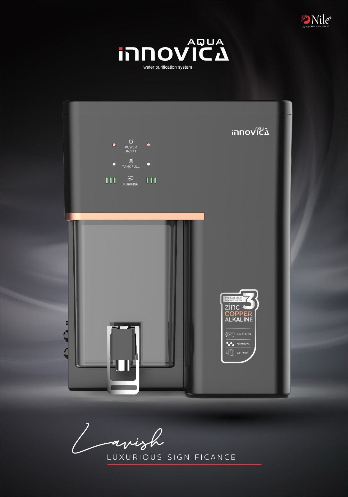 Aqua Innovica Lavish RO water purifier