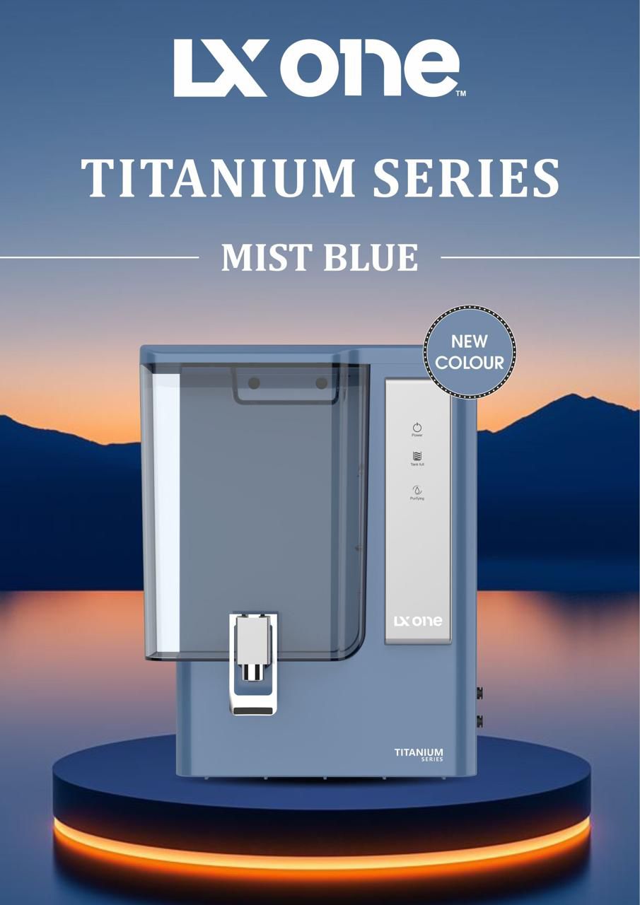 LX One Titanium Series RO water purifier
